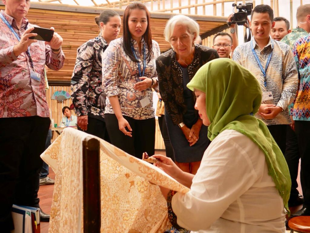 Direktur Pelaksana Dana Moneter Internasional (IMF) Christine Lagarde -- Foto: dok Kementerian BUMN
