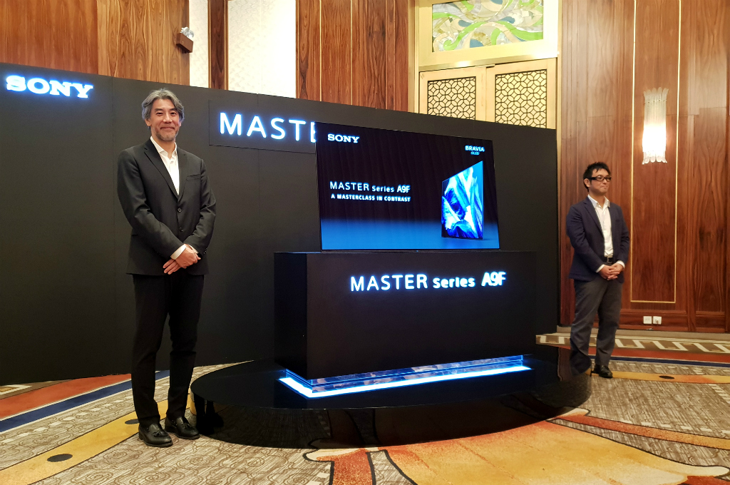 Sony merilis rangkaian televisi dalam seri terbarunya di Indonesia, bertajuk Master series A9F.