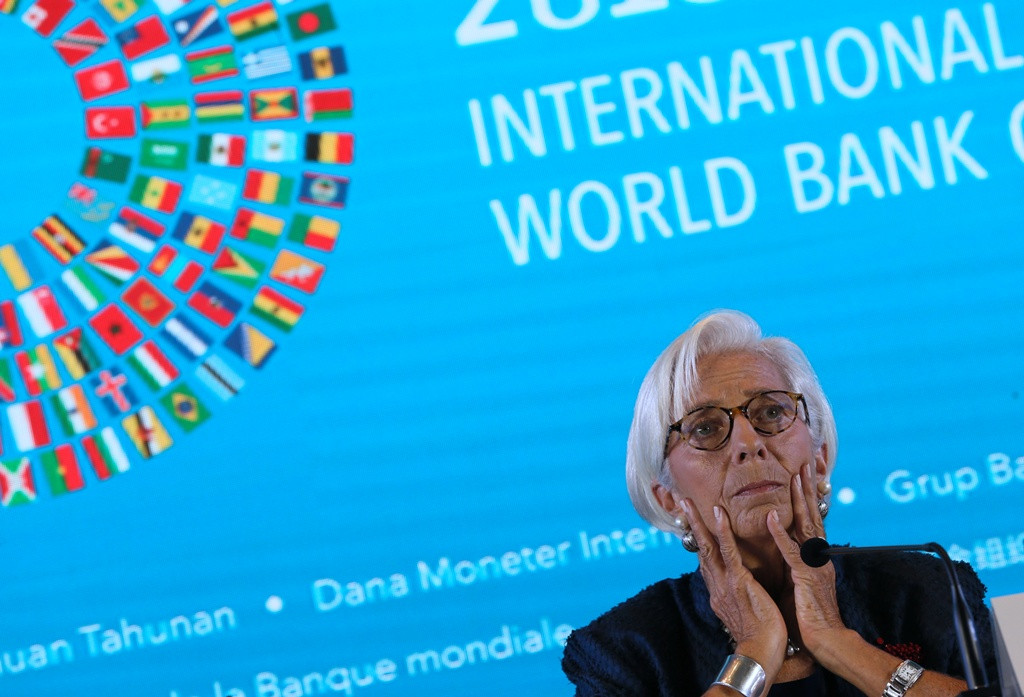 Direktur Pelaksana Dana Moneter Internasional (IMF) Christine Lagarde -- Foto: Antara/ Wisnu Widiantoro