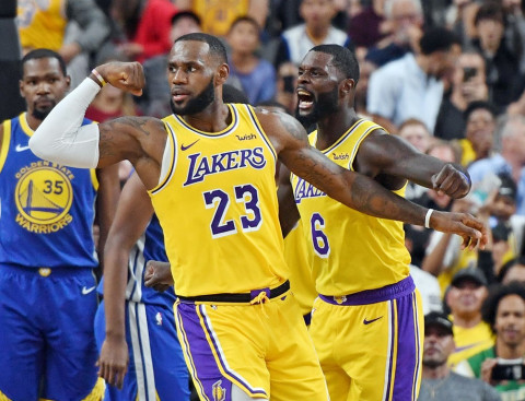 Hasil Pramusim NBA: Lakers Jinakkan Warriors