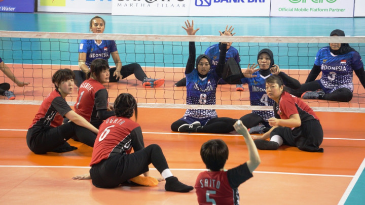 Tim Bola Voli Duduk Putri Indonesia Gagal Sumbang Medali