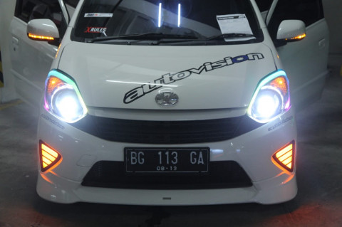 Toyota Agya milik ATis. Autovision