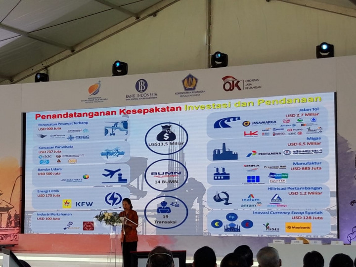 14 BUMN Raih Pembiayaan USD13,5 Miliar