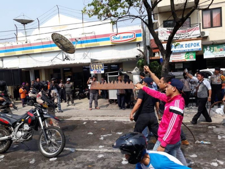 Polresta Depok Gelar Simulasi Pengamanan di KPU