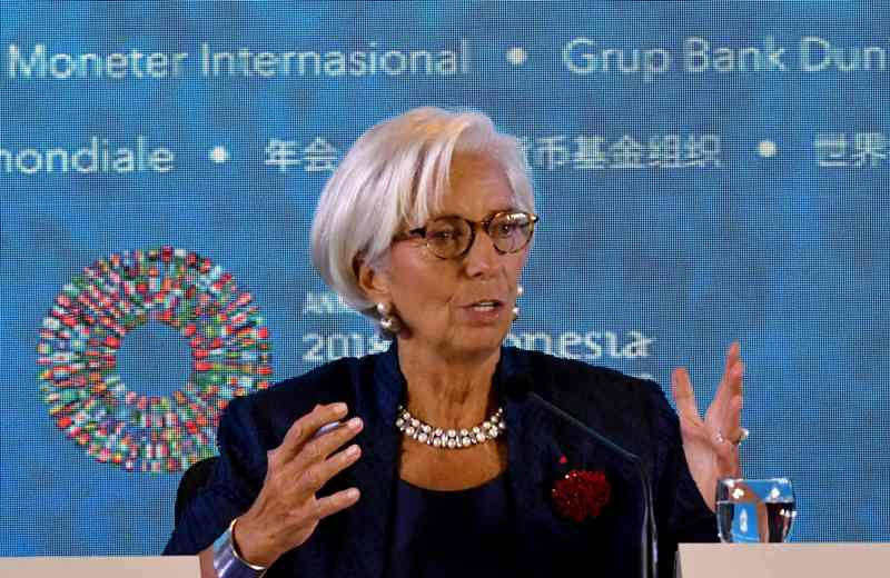 Direktur Pelaksana IMF Christine Lagarde. Dok; AFP.