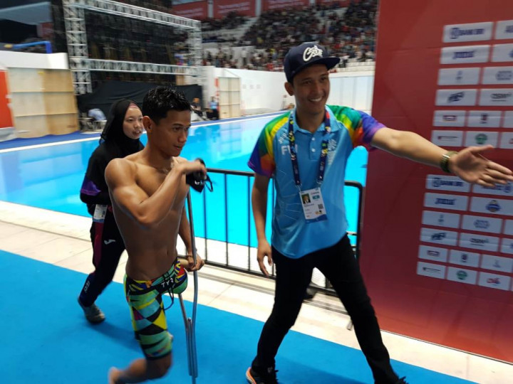 Jendi Pangabean Tambah Perolehan Emas Indonesia