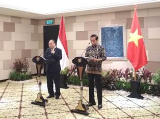 Jokowi Ingin Pengusaha Indonesia Jajaki Pasar Vietnam