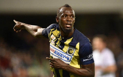 Debut Manis Usain Bolt di Sepak Bola