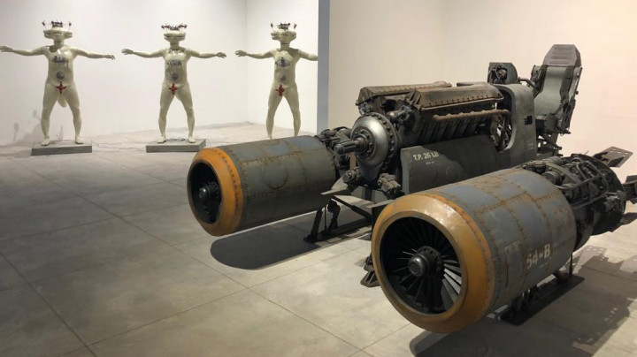 Ketika Pesawat Stars Wars Mejeng di Pertemuan Tahunan IMF-WB 2018