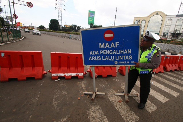 Penutupan Asian Para Games, Sejumlah Jalan Ditutup