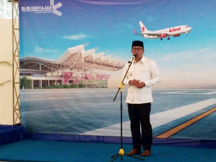 Bandara Kertajati Lepas Penerbangan Perdana Internasional