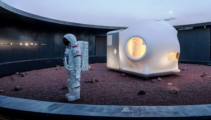 Mau Pindah ke Mars? Begini Desain Rumahnya