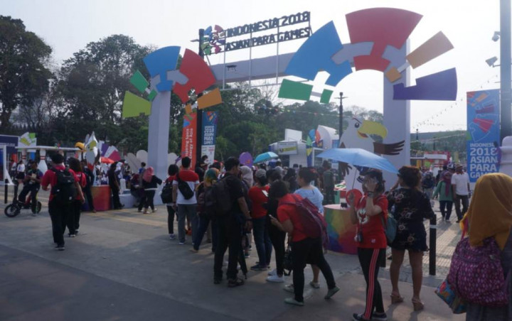 Kemeriahan Jelang Upacara Penutupan Asian Para Games 2018