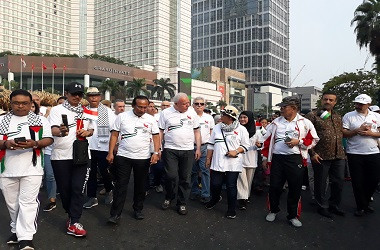 Menlu RI dan Palestina Ramaikan CFD