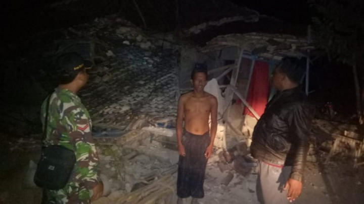 33 Rumah Tercatat Rusak Akibat Gempa di Situbondo