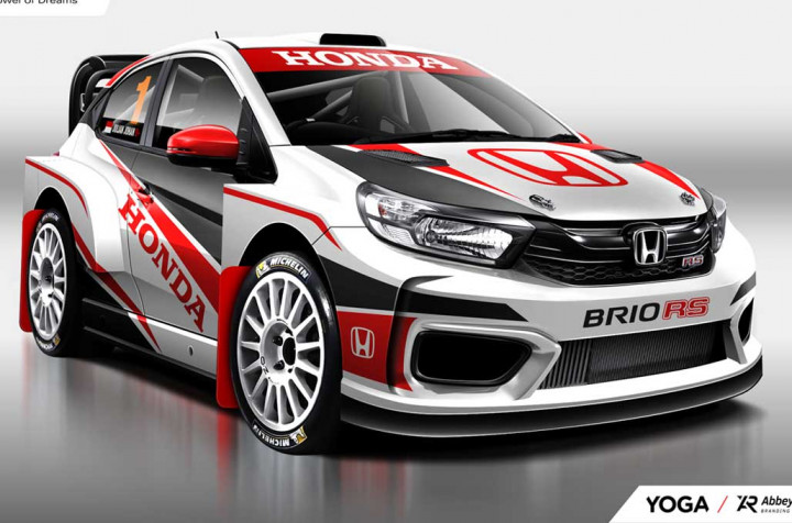 Honda Brio Konsep Rally ini, Karya Kreatif Offroader Julian Johan
