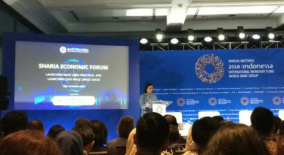 Menkeu Bagi Pengalaman Indonesia Kembangkan Keuangan Syariah