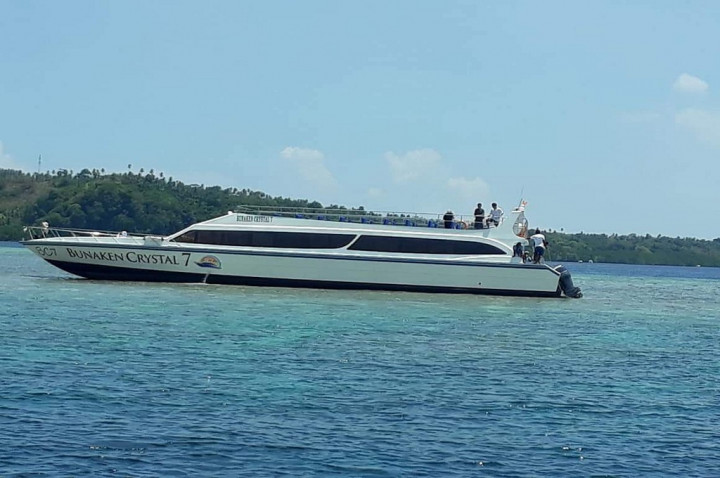 Karang di Bunaken Rusak akibat Kapal Kandas