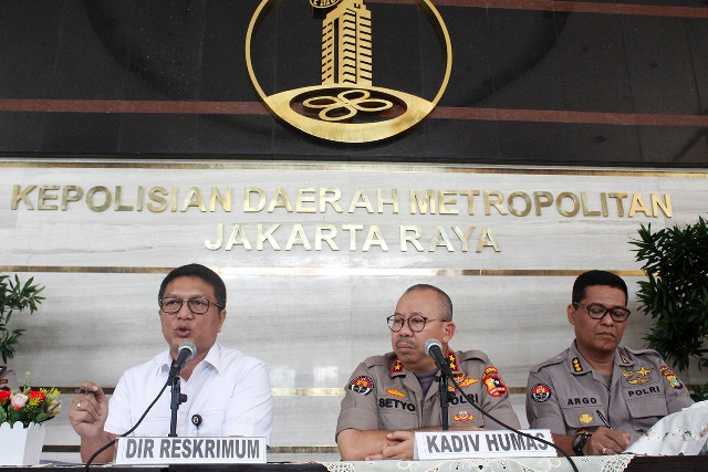 Penembak Gedung DPR Berinisial I