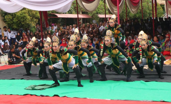 Peserta Kirab Pemuda Merapat ke Purwakarta