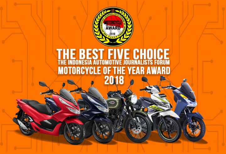 Forwot Pilih Lima Finalis Motor Terbaik 2018
