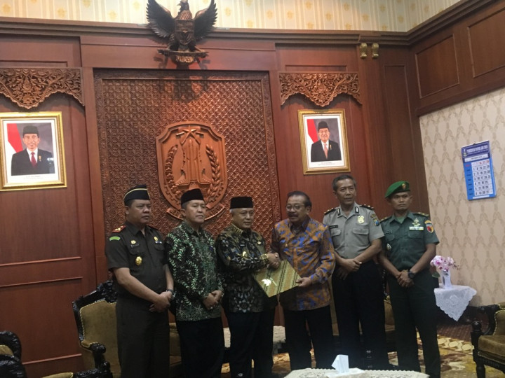 Wabup Sanusi Resmi Jabat Plt Bupati Malang