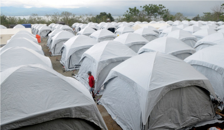 Pengungsi Gempa di Sulteng Butuh 18 Ribu Tenda