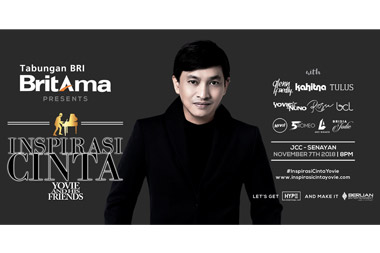 Konser Inspirasi Cinta Yovie Widianto Gandeng Tulus, Rossa hingga Hivi!