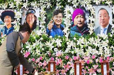 Lima Jenazah Pendaki Insiden Nepal Tiba di Korsel