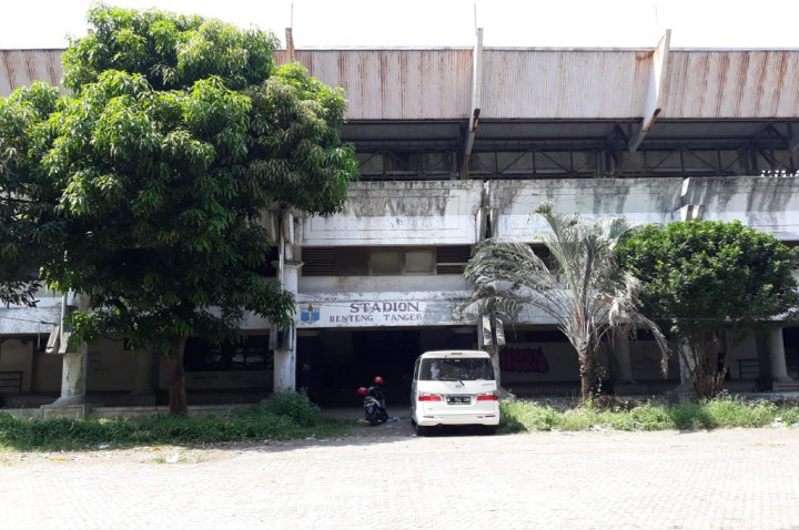 Pemilik Stadion Benteng Tangerang belum Jelas