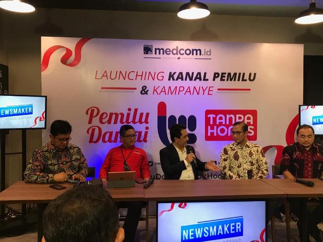 Kanal Pemilu Medcom.id Diharapkan Mencerahkan Masyarakat