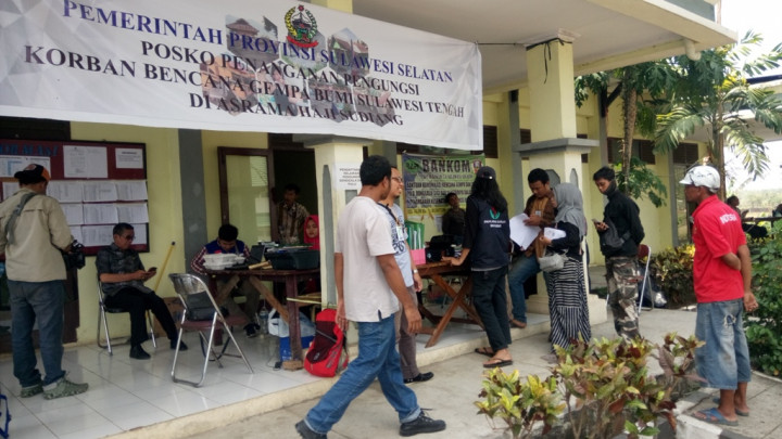 Sebagian Pengungsi di Makassar Sudah Kembali ke Palu