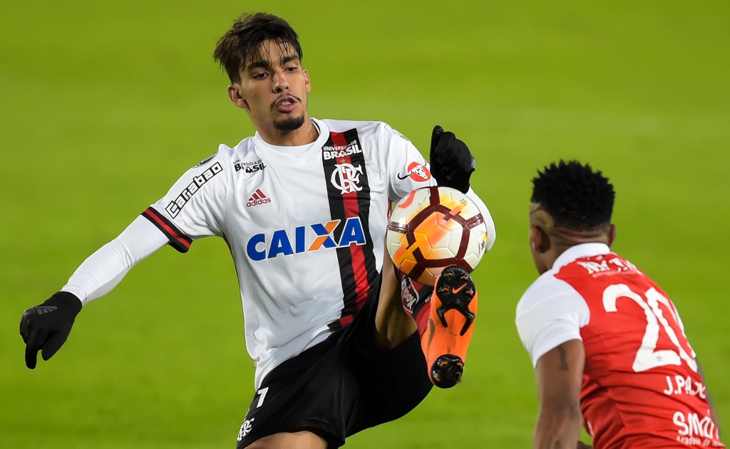 Lucas Paqueta. (AFP PHOTO / RAUL ARBOLEDA)