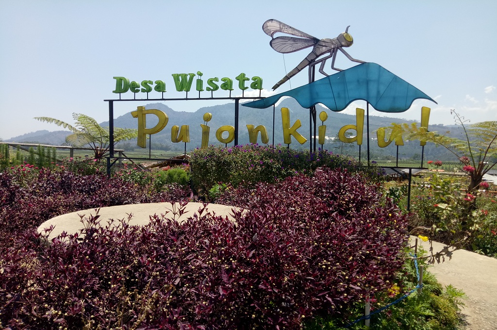 Pemandangan alam Desa Wisata Pujon Kidul, Kabupaten Malang, Medcom.id - Daviq Umar