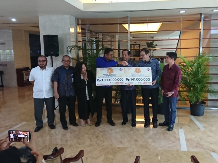 CJ Indonesia Salurkan Bantuan untuk Palu melalui Media Group