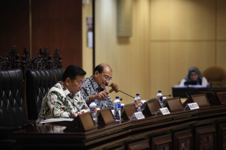 Alat Kelengkapan DPD Laporkan Tugas Selama Masa Sidang