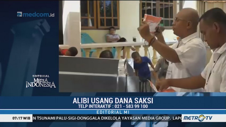 Alibi Usang Dana Saksi