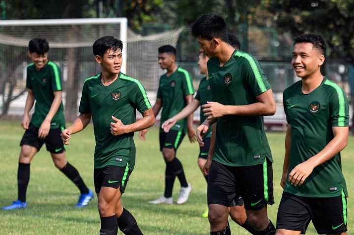 Timnas U-19 Gelar Latihan Jelang Lawan Qatar