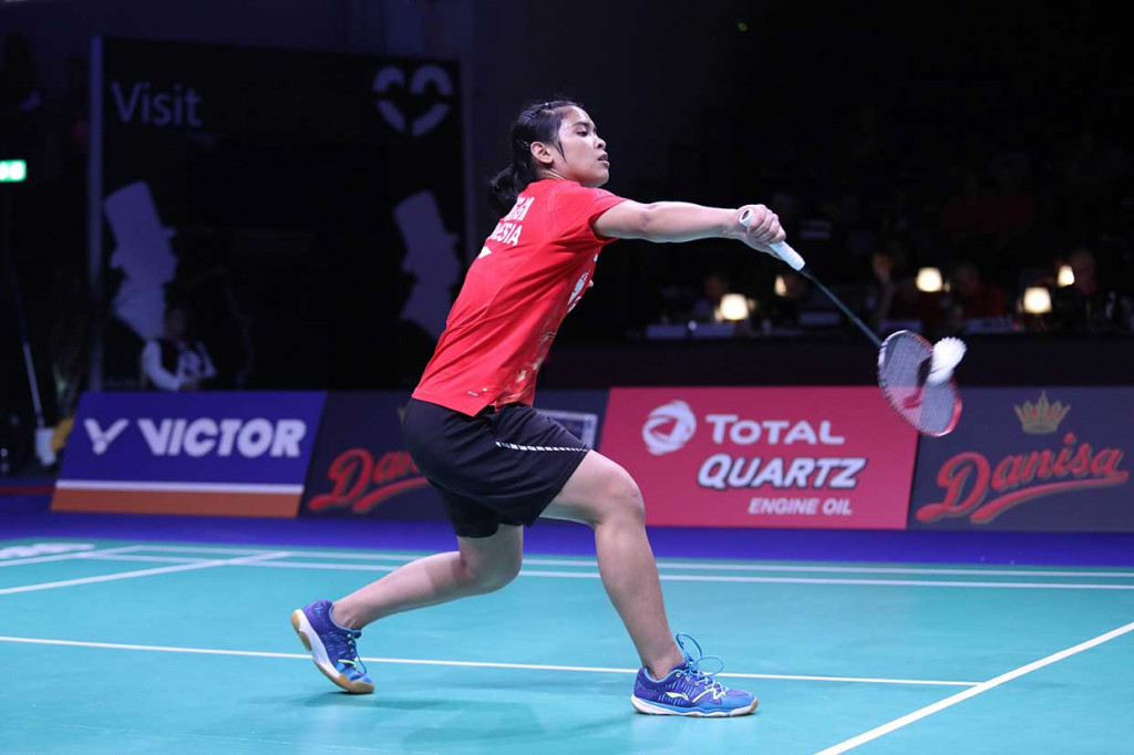 Gregoria ke Semifinal Denmark Terbuka