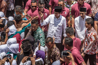 Presiden Silaturahmi dengan Santri Ponpes Al-Itqon Semarang