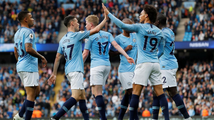 City Hancurkan Burnley Lima Gol Tanpa Balas