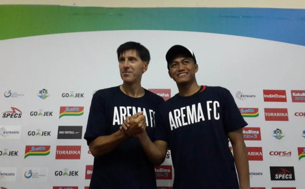 Milan Petrovic (kiri) (Foto: Medcom.id/Daviq Umar Al Faruq)