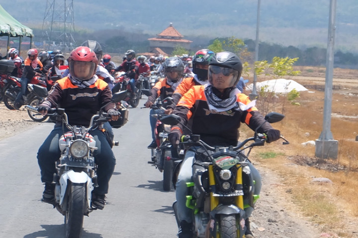 Biker Bersorban Gelar Touring Toleransi