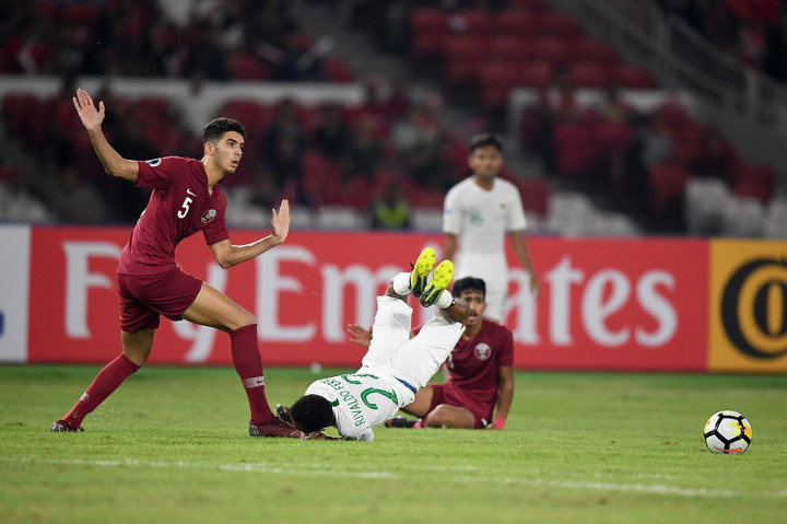 Timnas Indonesia Kalah 5-6 dari Qatar