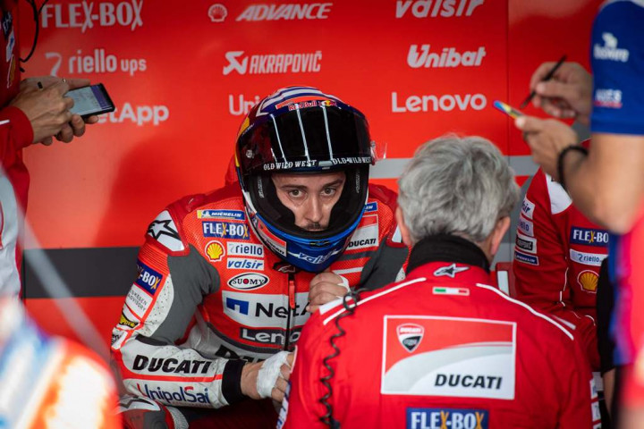 Kekecewaan Dovizioso setelah Gagal Meredam Marc Marquez