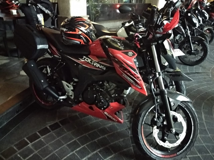GSX150 Bandit, Touring Teman Satu Tujuan Start Hari Ini