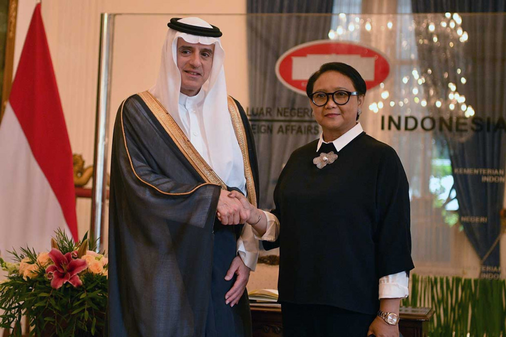 Jumpa Menlu Saudi, Retno Marsudi Bahas Kasus Khashoggi
