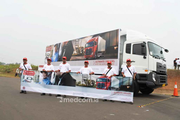 Final Kompetisi Berkendara Irit UD Trucks, Diikuti Asia dan Australia