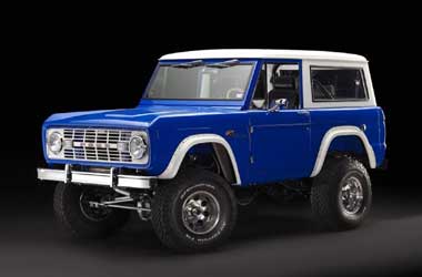 Ford Bronco Bernuansa Hot Rod Retro