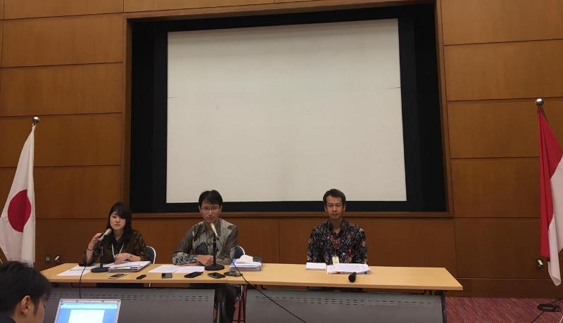 Pejabat Konsuler Kedutaan Besar Jepang Shigemi Ando, Rabu 24 Oktober 2018 (tengah). (Foto: Sonya Michaella/Medcom.id).